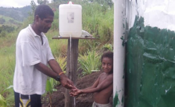 World Water Day: Tippy taps in PNG