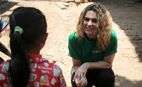 Danielle Cormack in Cambodia: video diary 1