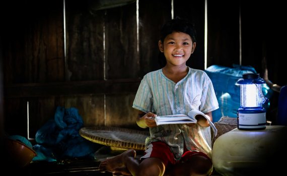 Generous supporters light up the lives of Cambodian children