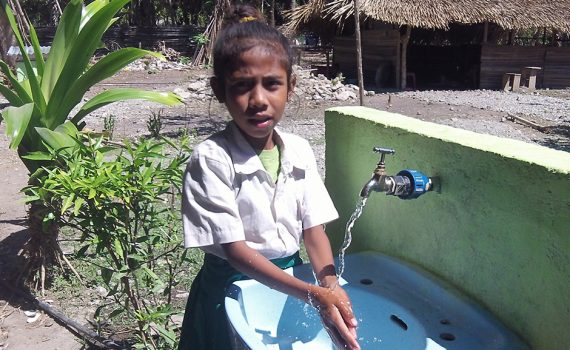 Improving the wellbeing of children in a Timor-Leste school