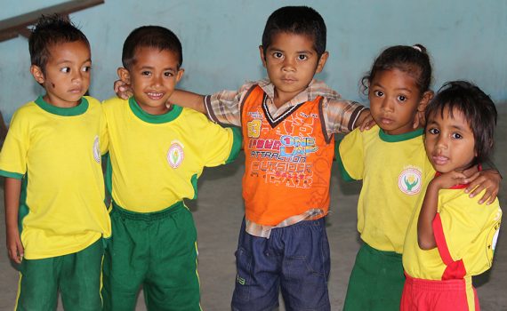 Happy and hopeful in rural Timor-Leste