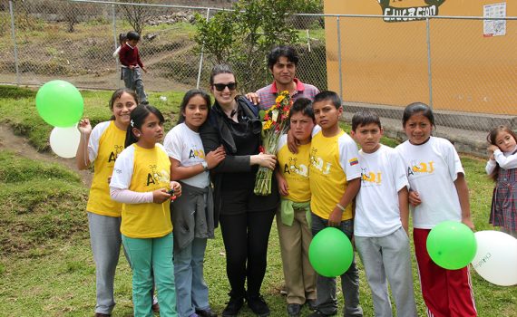 On the right track for kids and communities in Ecuador