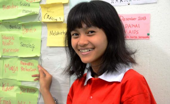 Indonesian youth put a spotlight on dating violence