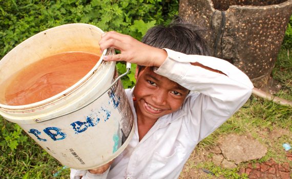 Providing clean water for schools in Cambodia