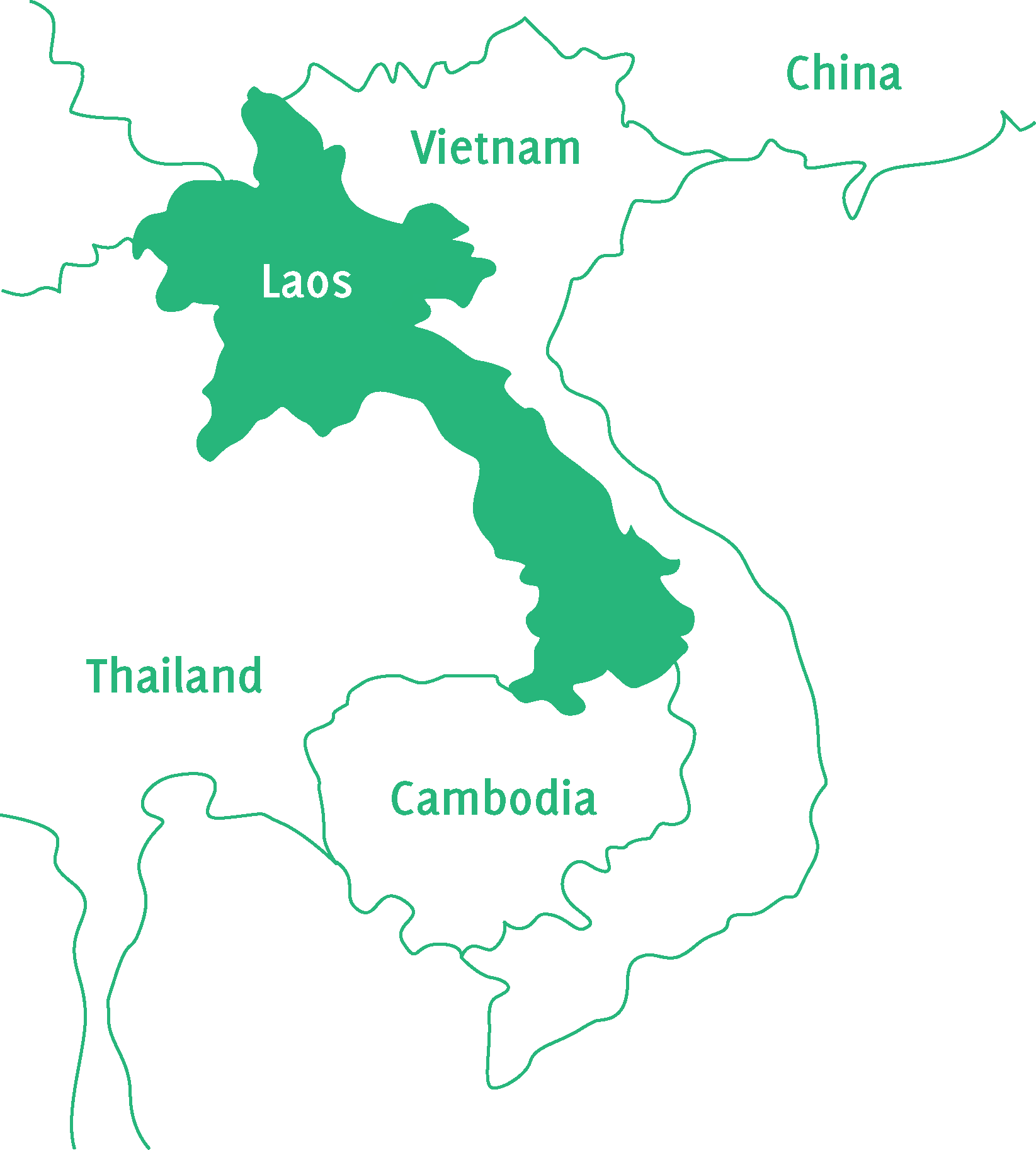 Laos Maps 