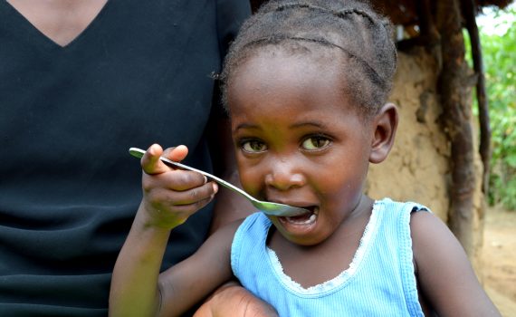 How we help malnourished children