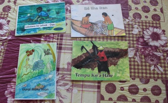 New books and creative teaching to improve literacy in Timor-Leste
