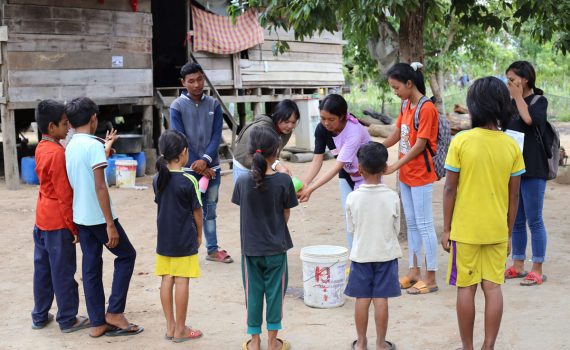 Meet the young mentors helping Cambodian children