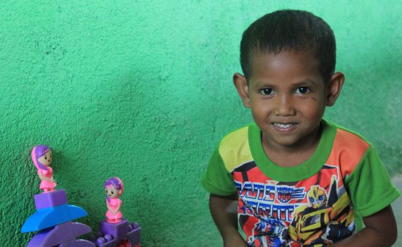 A preschool close to home brings joy to young children in Timor-Leste